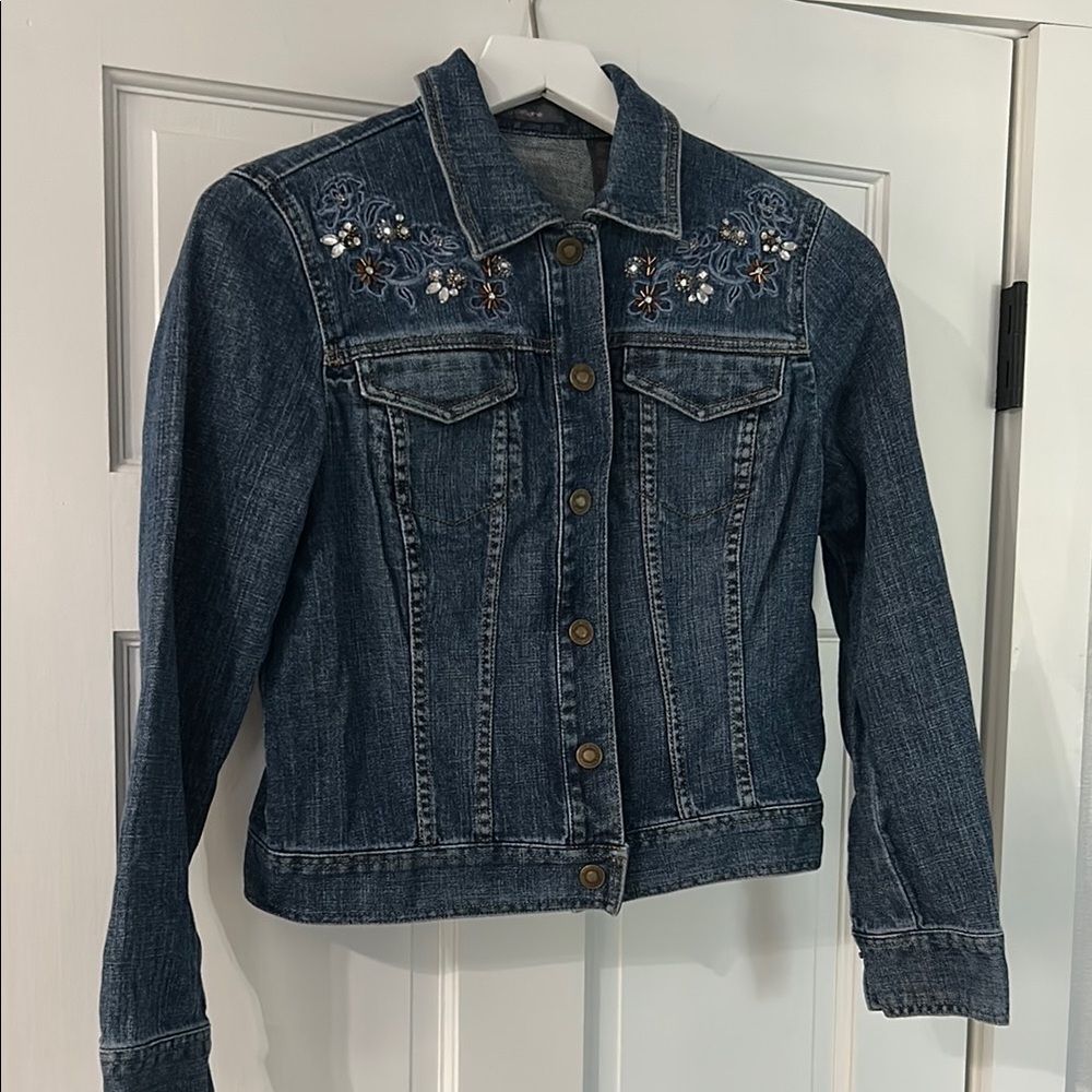 Liz Claiborne Blue Denim Jacket